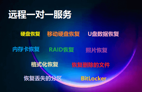 硬盘格式化数据恢复